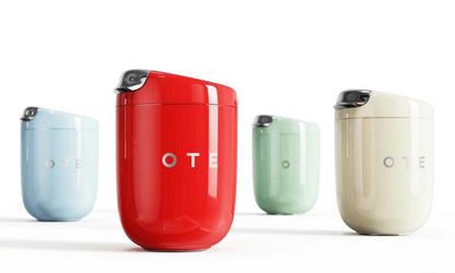 OTE  Vacuum Insulated Coffee Mug, Double-wall Stainless Steel Travel Tumbler With Drinking Lid, 12oz/8oz (350/220ml)