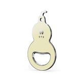 OTE Gourd-Shaped Magnetic Bottle Opener for Fridge, Enamel Finish Beer Opener, 2-in-1 Refrigerator Magnet & Bottle Opener, Durable & Anti-Scratch,Unique Gift for Men, Husband, Father, Beer Lovers & Housewarming