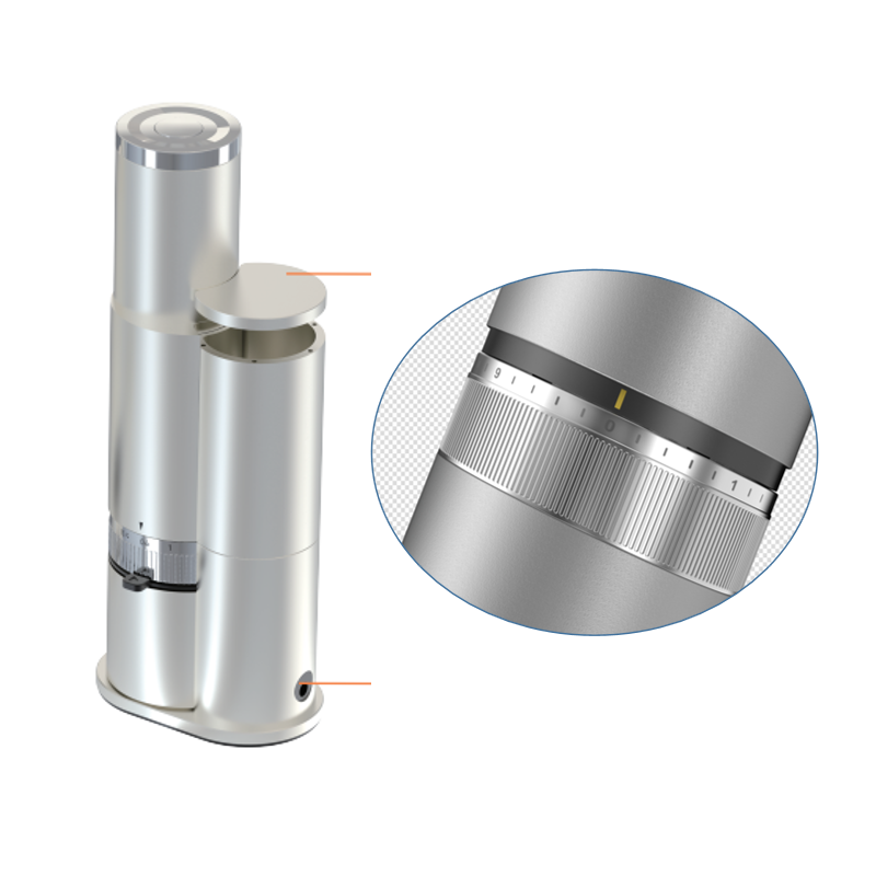 OTE One-Touch Stainless Steel Coffee and Spice Grinder ,Easy to Use, One Touch Operation, supply 100V~240V, Espresso, French Press, Pour Over, Spices, Dry Herbs, Nuts