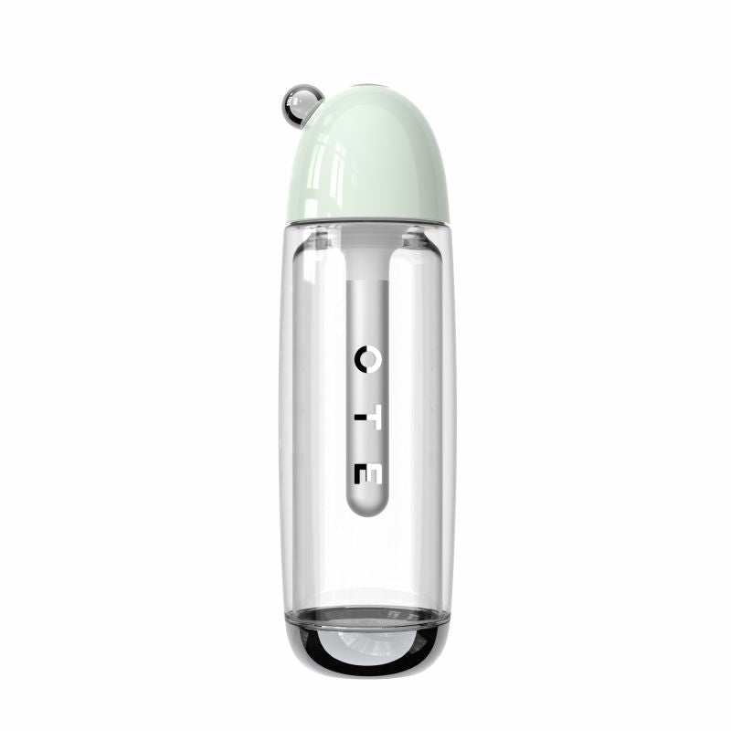 OTE 450ml Portable Sparkling Water Maker,Soda Maker Machine for Home, Carbonated Water Machine No Electricity, Double Layer PET Bottle, BPA Free