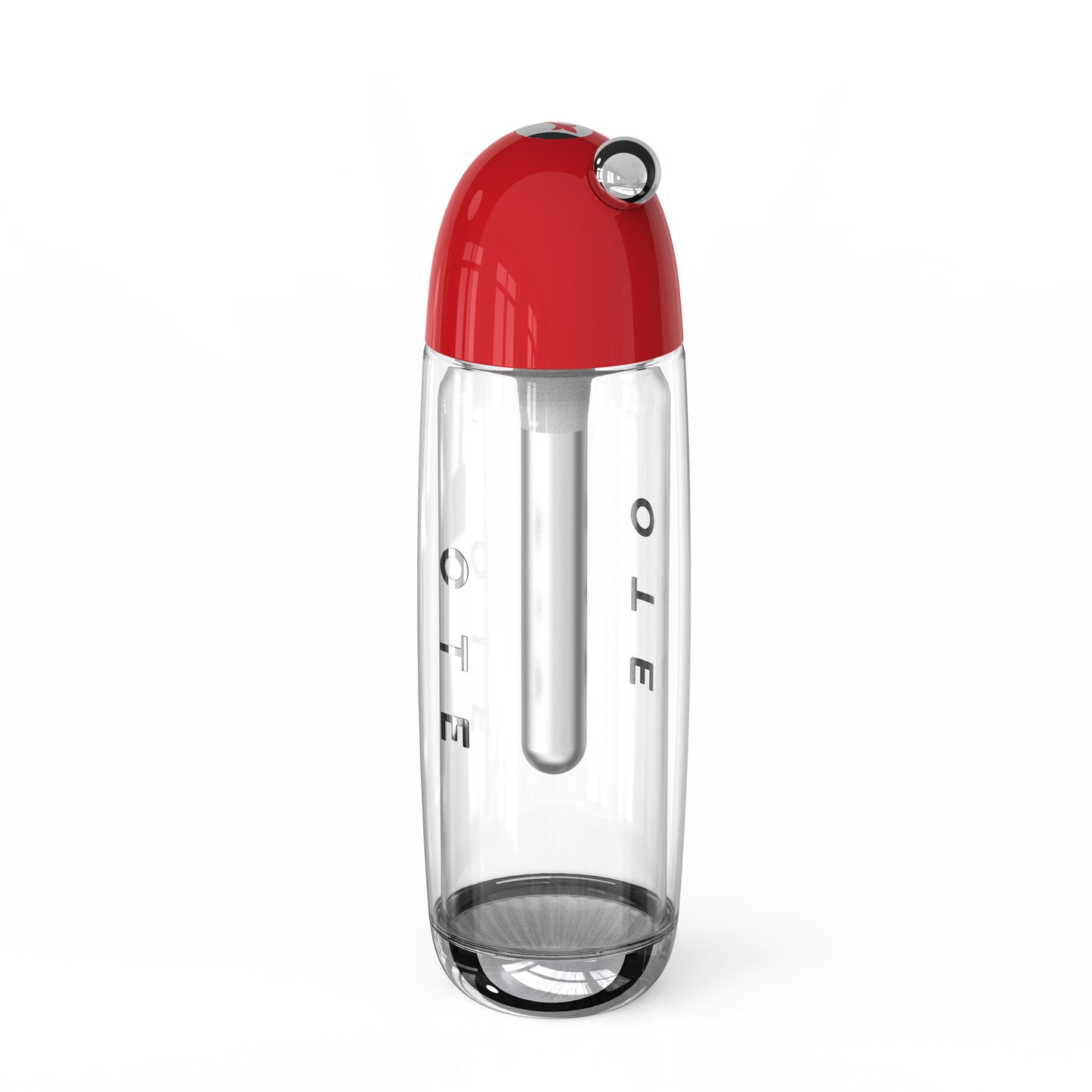 OTE 450ml Portable Sparkling Water Maker,Soda Maker Machine for Home, Carbonated Water Machine No Electricity, Double Layer PET Bottle, BPA Free