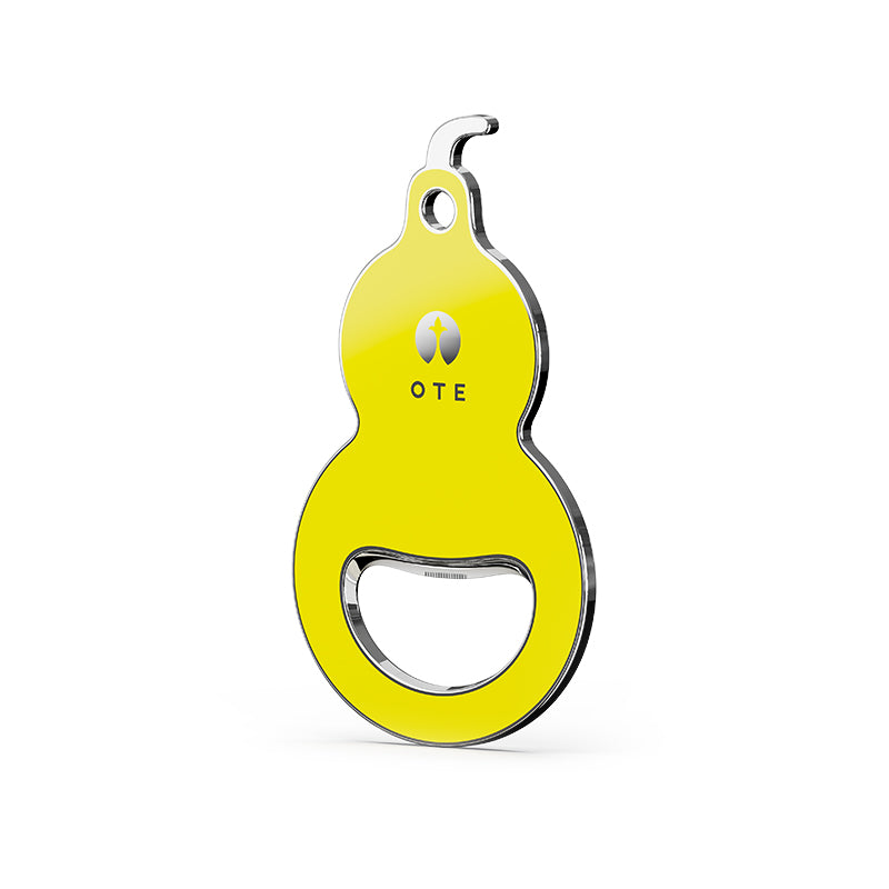 OTE Gourd-Shaped Magnetic Bottle Opener for Fridge, Enamel Finish Beer Opener, 2-in-1 Refrigerator Magnet & Bottle Opener, Durable & Anti-Scratch,Unique Gift for Men, Husband, Father, Beer Lovers & Housewarming