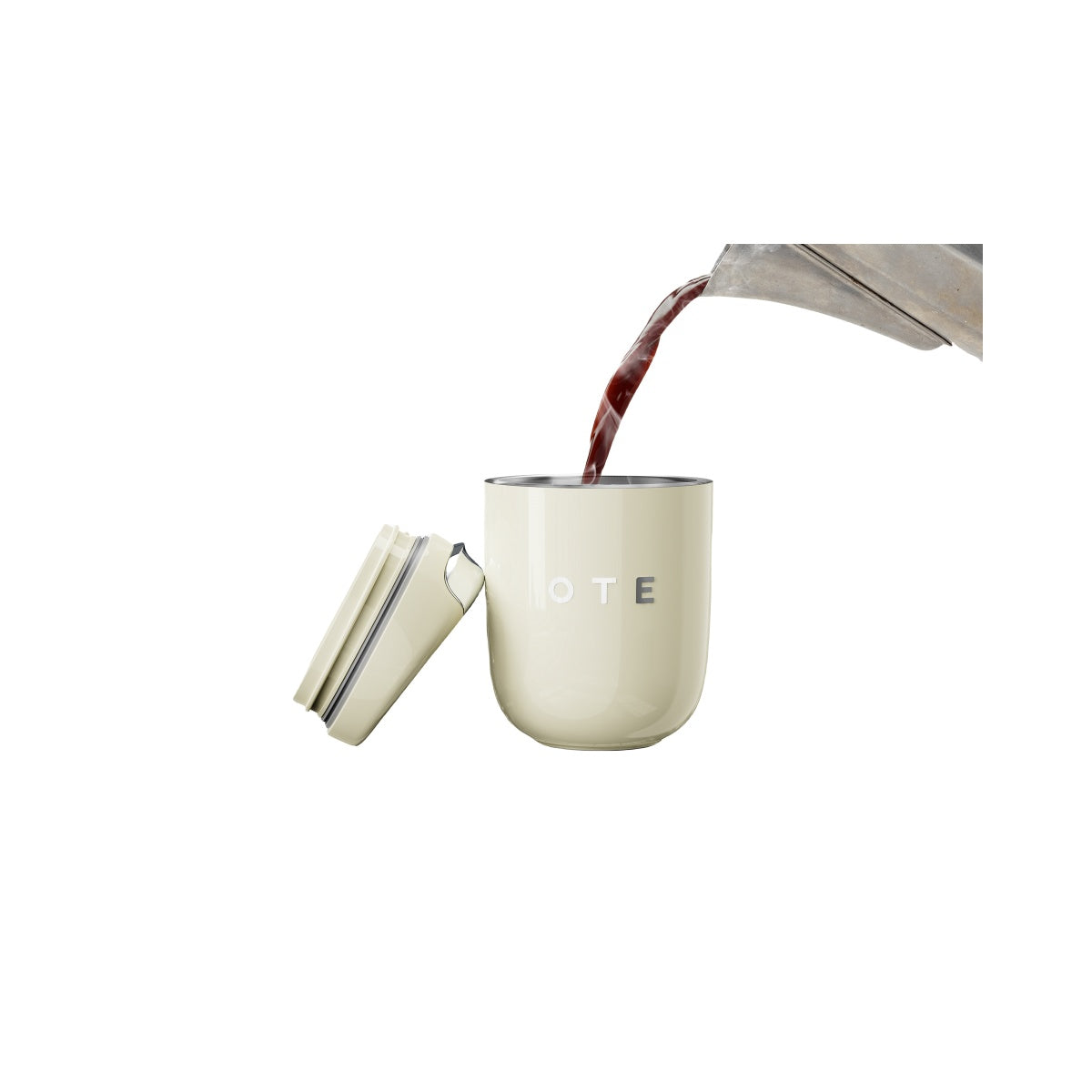 OTE Vacuum Insulated Coffee Mug, Double-wall Stainless Steel Travel Tu ...