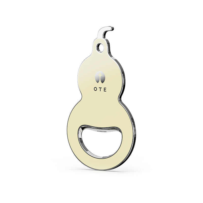 OTE Gourd-Shaped Magnetic Bottle Opener for Fridge, Enamel Finish Beer Opener, 2-in-1 Refrigerator Magnet & Bottle Opener, Durable & Anti-Scratch,Unique Gift for Men, Husband, Father, Beer Lovers & Housewarming