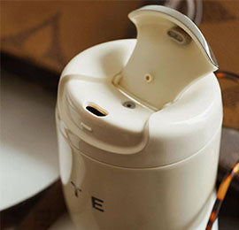 OTE Vacuum Insulated Coffee Mug, Double-wall Stainless Steel Travel Tu ...