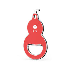 OTE Gourd-Shaped Magnetic Bottle Opener for Fridge, Enamel Finish Beer Opener, 2-in-1 Refrigerator Magnet & Bottle Opener, Durable & Anti-Scratch,Unique Gift for Men, Husband, Father, Beer Lovers & Housewarming