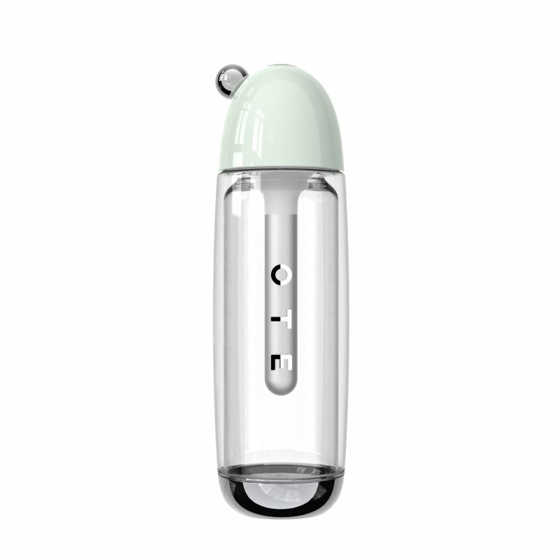 OTE 450ml Portable Sparkling Water Maker,Soda Maker Machine for Home, Carbonated Water Machine No Electricity, Double Layer PET Bottle, BPA Free 