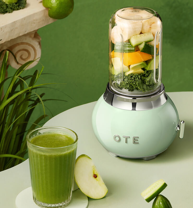 OTE Portable Smoothie Blender,Single Bullet Blender Easy To Clean, BPA Free  Blender for Shakes and Smoothies