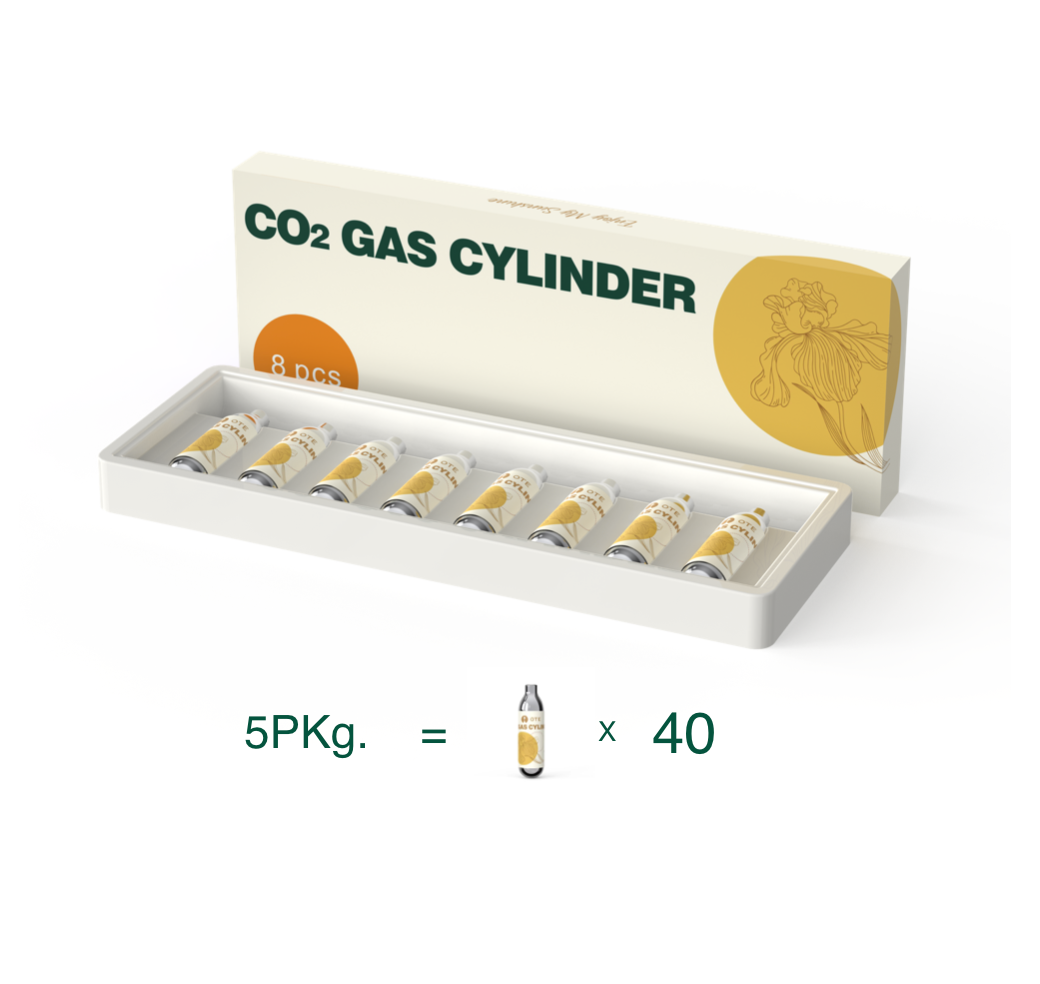 OTE 8g Co2 Exchange Carbonator, CO2 Gas Cylinders Package(40 pc/80pcs)